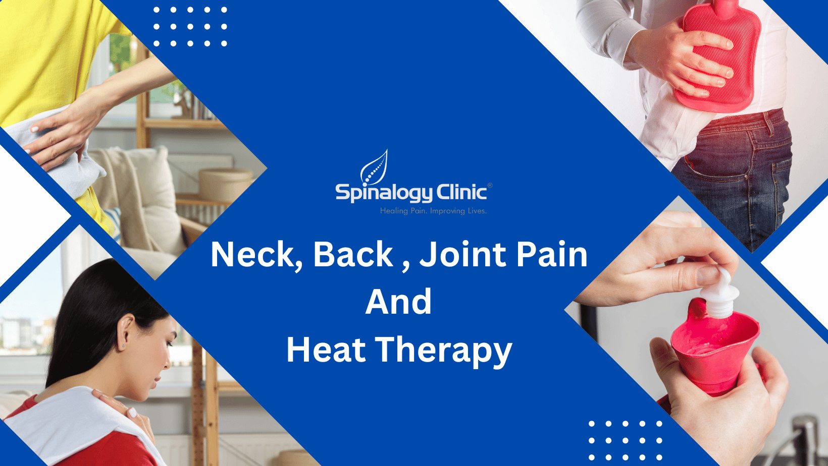 Neck Back Joint Pain And Heat Therapy